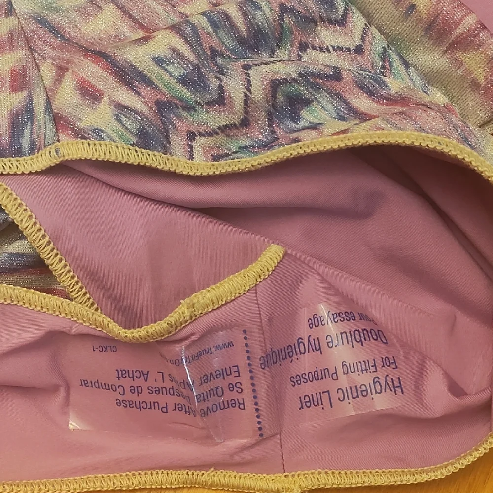 Colorful Patterned One-Piece Swimsuit - Picture 5 of 7